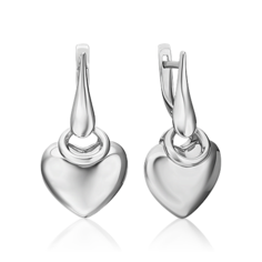 Серьги из серебра PLATINA jewelry 02-4932-00