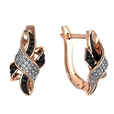 Серьги из серебра с шпинелью ПРИВОЛЖСКИЙ ЮВЕЛИР 309571-FA11SH73