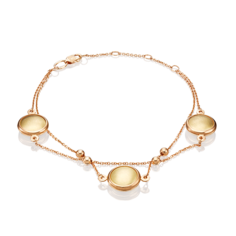 Браслет из золота р.17 PLATINA jewelry 05-0605-00-000-1113-64