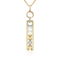 Подвеска из золота PLATINA jewelry 03-3293-00-201-1121, топаз