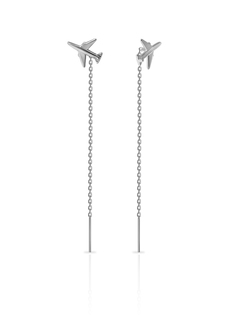 Серьги продевки из серебра SKAZKA Natali Romanovoi 38226