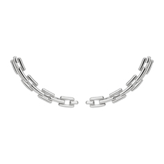 Серьги клаймберы из серебра Вознесенский ювелирный завод 51105