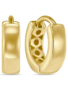 Серьги конго из желтого золота MIUZ Diamonds E2031-AMA-0055