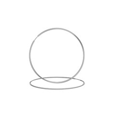 Серьги конго из серебра WONDERLI 07С40К3001К