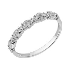 Кольцо из серебра р.16 WONDERLI КДР043Ж, фианит