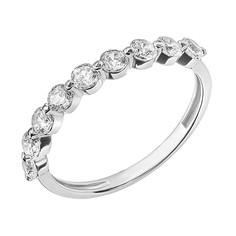 Кольцо из серебра р.16,5 WONDERLI КДР045Ж, фианит