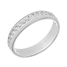 Кольцо из серебра р.16,5 WONDERLI КДР499Ж, фианит