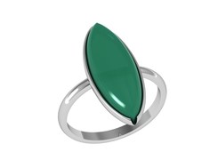 Кольцо из серебра р.17,5 ПРИВОЛЖСКИЙ ЮВЕЛИР 261562-AG22, агат