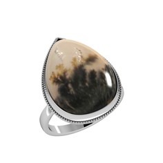 Кольцо из серебра р.18,5 ПРИВОЛЖСКИЙ ЮВЕЛИР 261630-AG37, агат