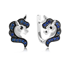 Серьги из серебра VALTERA 118073, фианит