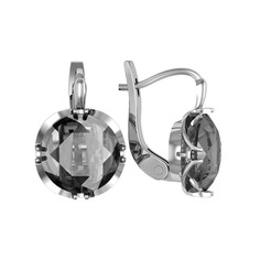 Серьги из серебра ПРИВОЛЖСКИЙ ЮВЕЛИР 331250-GH73, горный хрусталь