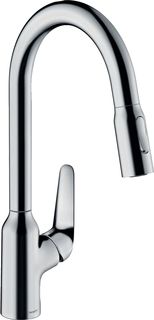 Смеситель для кухни Hansgrohe Focus M42 71800000 с вытяжным душем хром