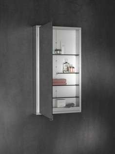 Зеркало-шкаф Keuco Royal Modular 2.0 600x700x160 встраиваемый, 2 дверцы, без подсветки, бе