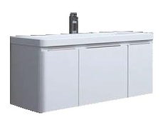 Тумба под раковину AQUATON Шерилл 105 подвесная, белая (1A206301SH010)