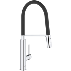 Смеситель для кухни Grohe Concetto Хром Черный (31491000)