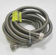 Гибкая сильфонная подводка для газа OVERCON 304 500см 1/2 г-г 221167