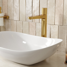 Смеситель для раковины WasserKRAFT Schunter 8200 матовый золотистый, арт. 9070639