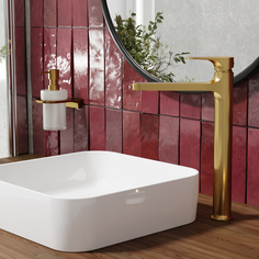 Смеситель для раковины WasserKRAFT Havel 3600 матовый золотистый, арт. 9070630