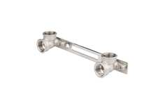 AQUALINK Уголки на планке для смесителя 1/2 x1/2 - 2 вн-вн 4510