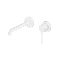 Смеситель для раковины Gattoni Circle Two 9137/91BO С ВНУТРЕННЕЙ ЧАСТЬЮ, белый матовый