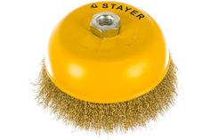 Stayer 35125150 35125-150 Stayer Professional . Щетка Чашечная Для Ушм, Витая Стальная Лат