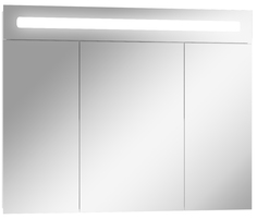 Шкаф-зеркало Домино Аврора 90 с подсветкой LED Domino