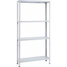 Стеллаж 2000x1000x500 мм, 4 полки, разборная стойка (grey) Gigant G-СТФР-1054-2,0