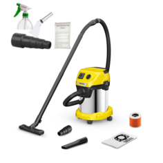 Пылесос Karcher WD 3 P S V-17/4/20 1.628-190-10 + набор для химчистки, узкая насадка