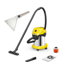 Пылесос Karcher WD 3 S V-17/4/20 1.628-135-7 + широкая насадка для химчистки