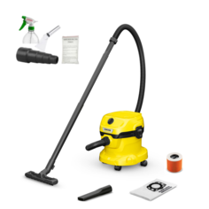 Хозяйственный пылесос KARCHER WD 2 PLUS V-12/4/18 1.628-000-12 + набор для химчистки