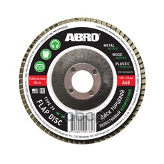 ABRO Диск лепестковый конический 60, 125мм х22,23мм (ABRO)