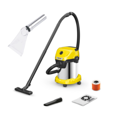 Пылесос Karcher WD 3 S V-17/4/20 1.628-135-6 + узкая насадка для химчистки