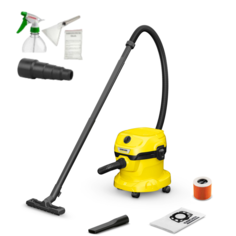 Хозяйственный пылесос KARCHER WD 2 PLUS V-12/4/18 1.628-000-13 + набор для химчистки