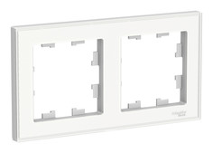 Рамка AtlasDesign Art Белый Рамка 2-ая | ATN200102 | Schneider Electric
