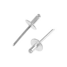 Заклепки вытяжные ТУНДРА krep, алюминий-сталь, увел.борт 14 мм, 4.8х8 мм, 250 шт. Tundra