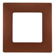 Legrand Рамка 1-постовая Legrand Etika какао 672571