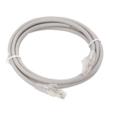 Патч-корд кат.5e неэкранированный UTP оболочка LSZH сер. (3.0м) TeraLINK PRO EKF TRP-5EUTP