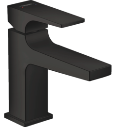Смеситель для раковины Hansgrohe Metropol HG 32500670 89 мм, Push-Open, черный