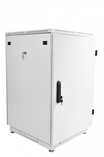 Шкаф коммутационный ЦМО (ШТК-М-22.6.8-3ААА) 22U 600x800мм пер.дв.металл 2 бок.пан. задн.дв