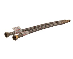 Подводка к смесителю Флексилайн комплект, нержавейка 0.4м. 1/2"