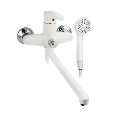 Смеситель в ванную, длинный излив, из пластика абс, BRIMIX 5561