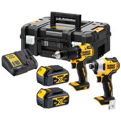 Набор DeWALT: ак. дрель-шуруповерт DCD709 и винтоверт 18 В, DCF809DCK2062M2T