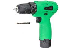 Дрель-шуруповерт ZITREK Green12-Li 1.5Ач, с двумя аккумуляторами [063-4072]