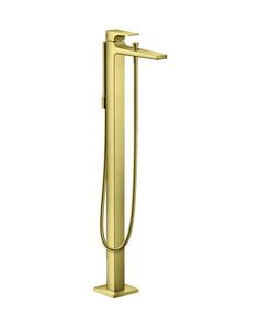 Смеситель для ванны напольный Hansgrohe Metropol 32532990 полированное золото