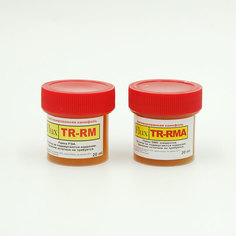 Флюс гель Flux TR-RM + TR-RMA SOLINS, паста для пайки РЭА 2 шт.