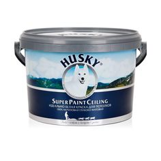 Краска Husky Super Paint Ceiling потолочная, -20С°, 2,5 л