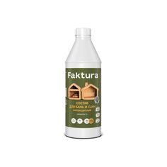 Состав биозащитный Faktura для бань и саун, концентрат 1:5, 1 л