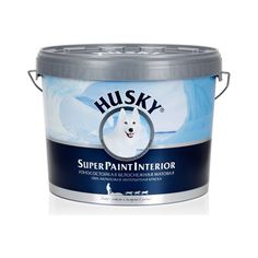 Краска Husky Super Paint Interior интерьерная, -20С°, 10 л