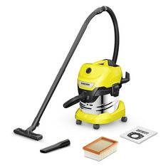Строительный пылесос Karcher WD 4 S V-20/5/22, желтый [1.628-250.0]