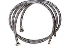 ELKA Подводка гибкая для смесителей 1/2" х М10 х 120 см, пара - длинный и короткий хвост И